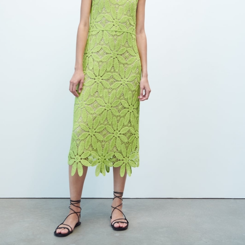 Zara Macrame Dress
